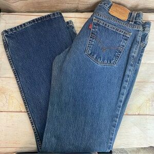 Levi's | 518 Super Low Bootcut Vintage Jeans. Medium Blue